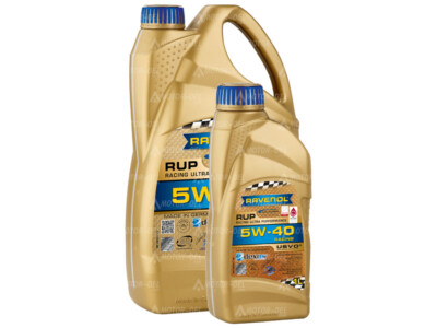 6 Liter (5L+1L) RAVENOL RUP Racing Ultra Performance SAE 5W-40