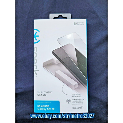Samsung Galaxy S23 FE SPECK SHIELDVIEW Premium Tempered Glass  in Retail Boxed