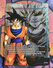 Son Goku Energy Marker Promo Prize Gold E03-02 Dragon Ball Fusion World Eng