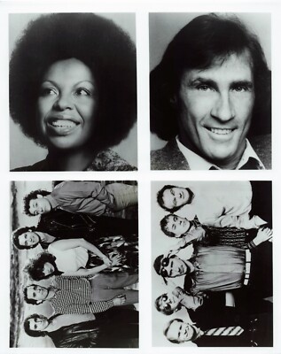 Roberta Flack Bill Medley Men At Work  SOLID GOLD Vintage 8x10 Photo 116