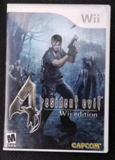 Resident Evil 4: Wii Edition (Nintendo Wii, 2007) Clamshell Case & ArtWork ONLY