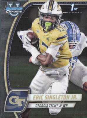 2024 Bowman Chrome U Eric Singleton Jr. #71