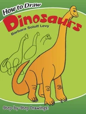 How to Draw Dinosaurs (Dover How to Draw) - Paperback - VERY GOOD