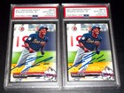 Lot PSA 10 Rc Ronald Acuna Jr Auto 2017 Bowman Rookie Signed Autograph PSA DNA 9