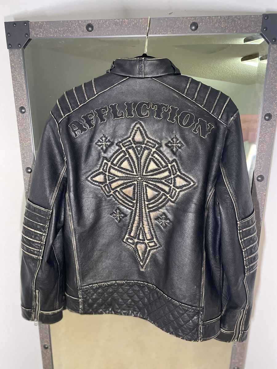 LV Men's Limited Edition New Leather Jacket