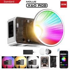 Zhiyun Molus X60 Official 60W RGB standard Video Light Photography Lighting