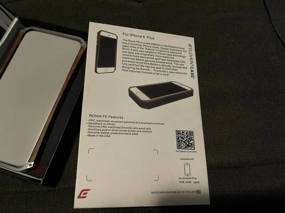 Element Case Ronin- iPhone 6 plus- bamboo. NEW - Image 3 of 4