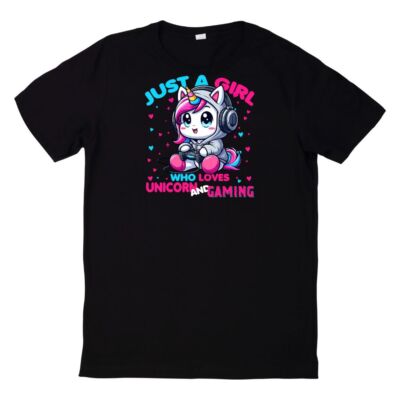 T-Shirt Anime Just a Girl Who Loves Motiv