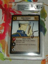 Kyle Hebert Vato Falman FMA Fullmetal Alchemist Signed Card Auto BAS #SW 24