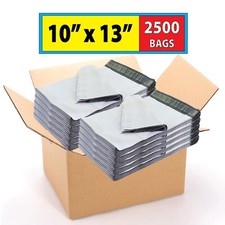 Mailing Envelopes with Self Seal Adhesive Strip, Water-proof 10x13 Inch 2500 Pcs