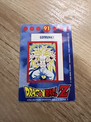 Dragon Ball Z #91 Gotrunks - Series 3 Gold | eBay