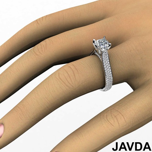 Cushion Diamond Engagement Ring GIA Certified F Color & VS1 clarity 2.06 ctw - Picture 15 of 33