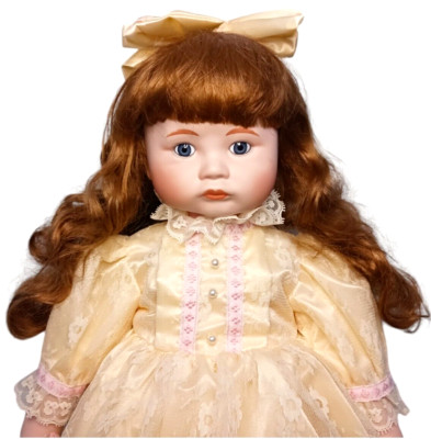 VTG Seymour Mann 20'' Porcelain Toddler Doll DONNA Limited Connoisseur Collection