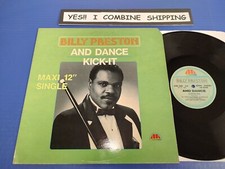 Billy Preston - And Dance Kick-It - 1984 12" Maxi Single LP  Megatone Records VG