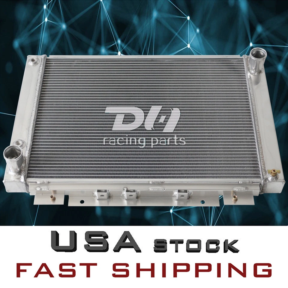 3 ряда алюминиевых радиаторов для 1961-1966 64 Ford Thunderbird T-Bird 6,4/6,7/7,0 л V8 - Изображение 3 из 4