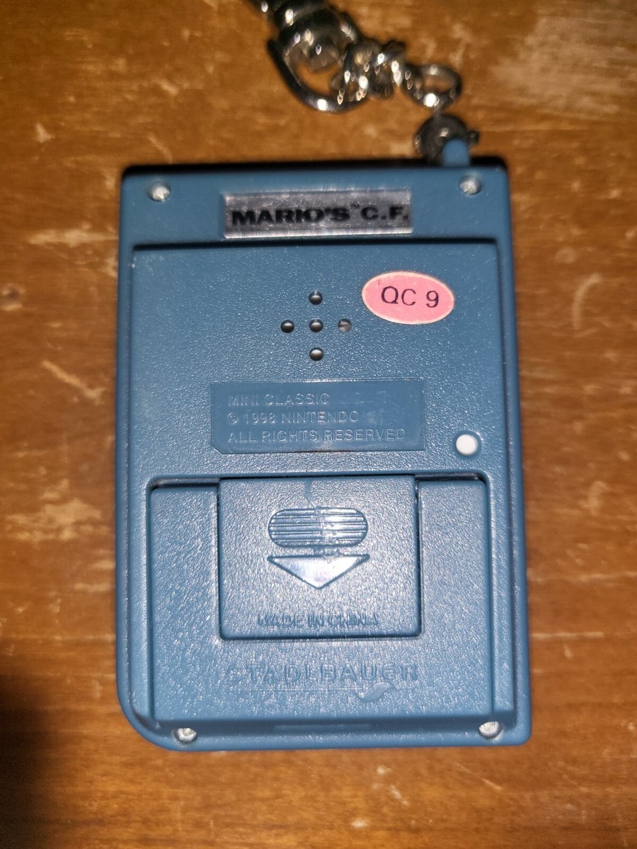Nintendo Mini Classics Mario's Cement Factory Handheld Game