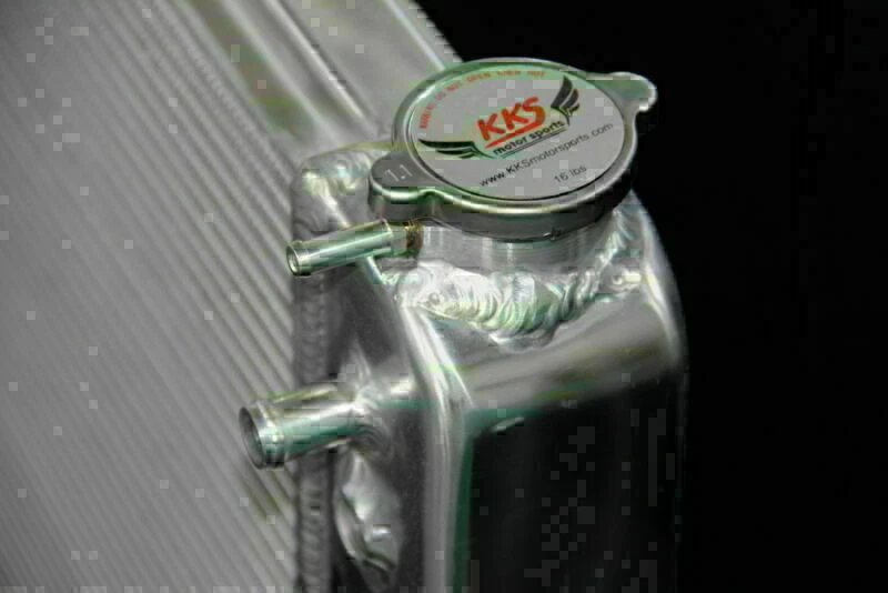 Radiador pulido KKS 3 filas para 88-00 Chevy GMC C/K 2500 3500 Suburban 7.4 454 V8 Foto 3 de 4