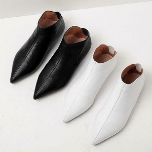pointed toe flat boots womens