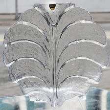 ORREFORS EDEN PLATE 8700/73 10.4" diameter Sweden hand formed NEW NEVER USED