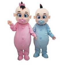 Baby Girl Boy Mascot Costume Halloween Birthday Party Adult Fancy Cosplay Dress