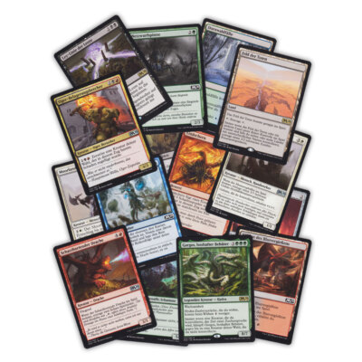 Magic - Hauptset M20 Draftset 50 MtG Karten Rare Uncommon Common DE
