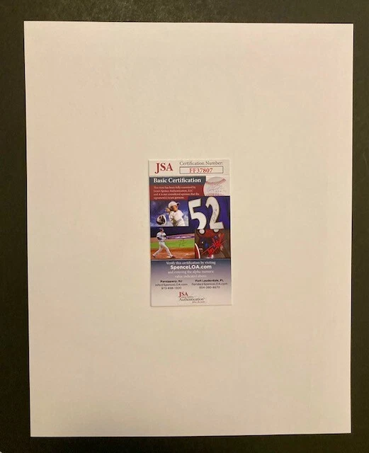 IMPRESIÓN 11x14 bellamente firmada por CURTIS MARTIN CON CERTIFICADO DE AUTENTICIDAD DE JSA Foto 4 de 4