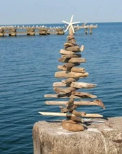 CZ Grain Driftwood Christmas Tree - 4 Foot Tall - Handmade in Iowa, USA