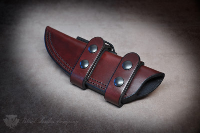 Benchmade Knives Custom Leather Bushcraft Sheath - The Pioneer