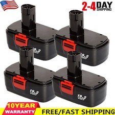 4Pack 4.8Ah for Craftsman 19.2 Volt 11375 Battery C3 DieHard 130279005 130279003
