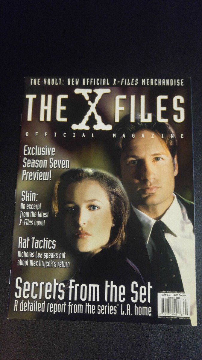 The X-Files Official Magazine Summer 1999 #10 - Mulder & Scully
