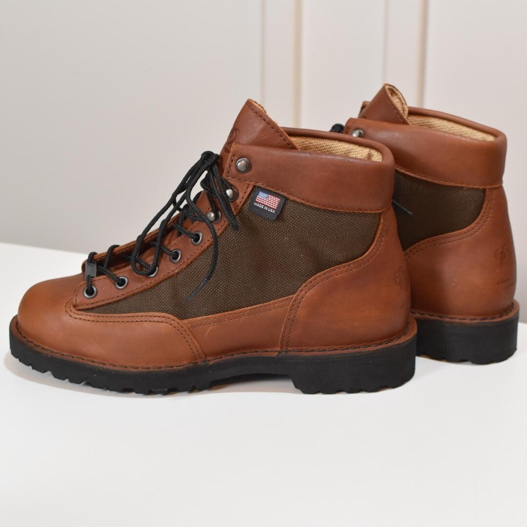 DANNER LIGHT III GORE-TEX Brown Leather US8 Used From Japan
