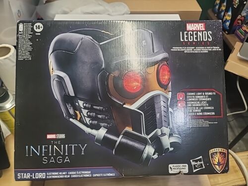 Hasbro Marvel Legends Star Lord Infinity Saga Electronic Helmet Ships Today - Picture 1 of 8