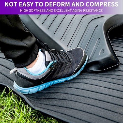 Car Trunk Mat Cargo Liner&Backrest Mat TPE Rubber Fit For 2024 Toyota Tacoma 5FT - Picture 4 of 6
