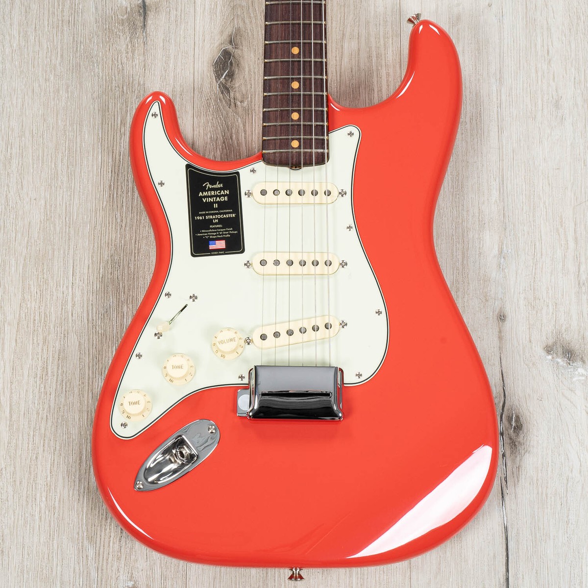 最終値下げFender american vintage Ⅱ 1961ストラト Fender American Vintage II 1961 Stratocaster Left-Hand