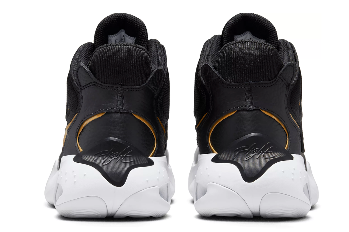Size 10 - Air Jordan Max Aura 4 Black Metallic Gold for sale