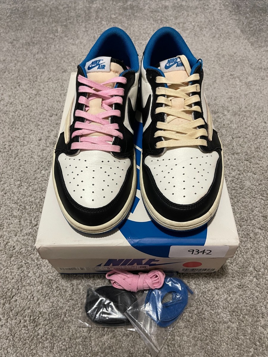 Nike Air Jordan1 LowOG Travis Scott Fragment DM7866 140 sz Nike Air Jordan1 LowOG Travis Scott Fragment DM7866 140 sz