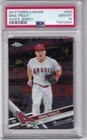 2017 TOPPS CHROME #200 MIKE TROUT ANGELS WHITE JERSEY PSA 10 (74012924)