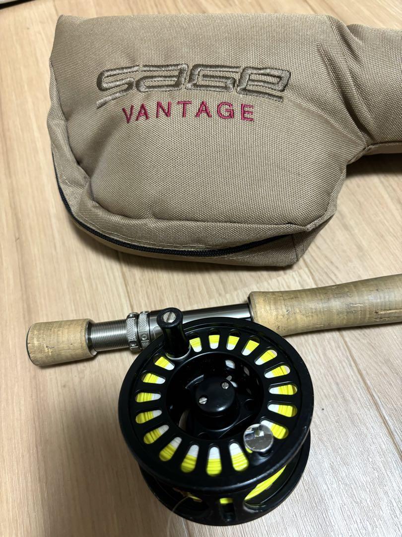sage セージ ロッド 790-4 vantage リール ケース - ロッド