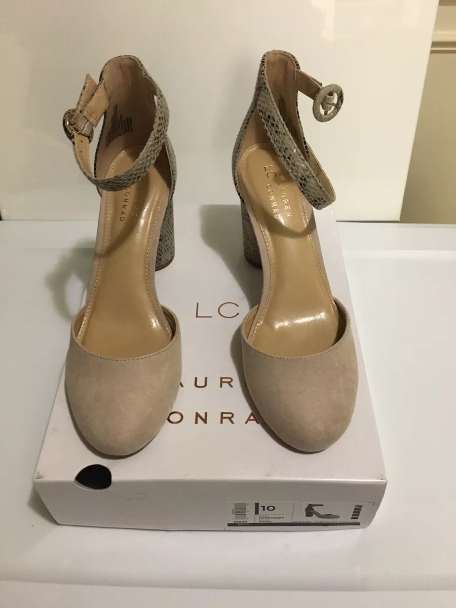 Lc lauren conrad cheap hydrangea women's high heels