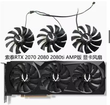 A set of three brand new ZOTAC/RTX 2070 2080 2080ti AMP version fans GA92S2U
