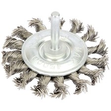 Image of Draper Steel Twist-Knot Wire Wheel Brush, 75mm 41434