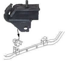 Motorhalterung VW T3 Querträger Motor Seite