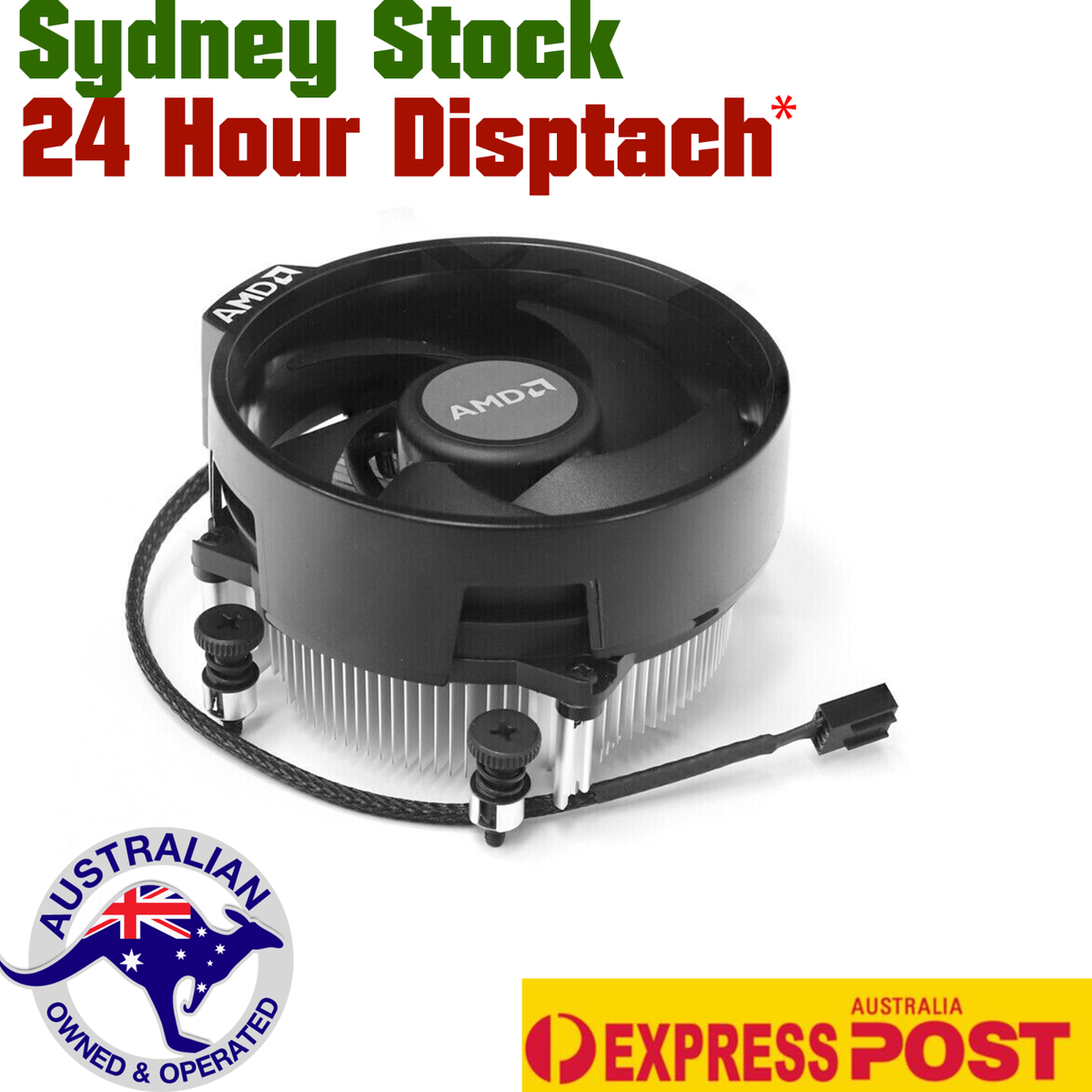 Genuine AMD Stock Cooler Wraith Stealth AM4 AM5 For AMD Ryzen CPU