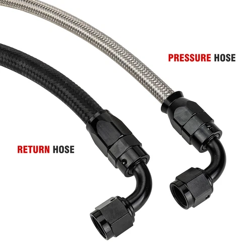 Universal Power Steering Hose Kit For 1950-2000 GM LS Swap Replace - Picture 4 of 9