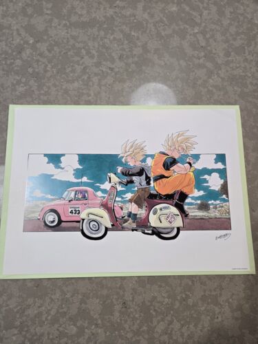 Dragon Ball Z Reproduction Original Picture AKIRA TORIYAMA EXHIBITION Envelope B - Picture 1 of 3