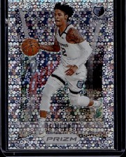 2020-21 Prizm Fast Break Ja Morant GRIZZLIES #7 Flashback Silver Disco