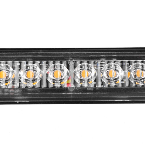 4X Frontblitzer Blitzlicht Warnleuchte LKW PKW Strobe Licht 12LED 12-24V Gelb - Bild 11 von 17