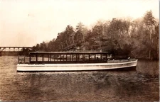Ryan Boat Line Seagull Passenger Tourist Boat c.1907-1920s RPPC Postcard   16494