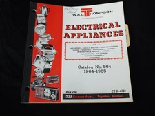 Vintage 1960s HAND & ELECTRIC TOOLS Catalog W.A.L Thompson Hardware Co. Kansas