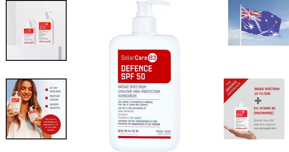 Luxury Defence SPF 50 Sunscreen - Hydrating Broad Spectrum Sun Protection 400ml - image 2 of 4